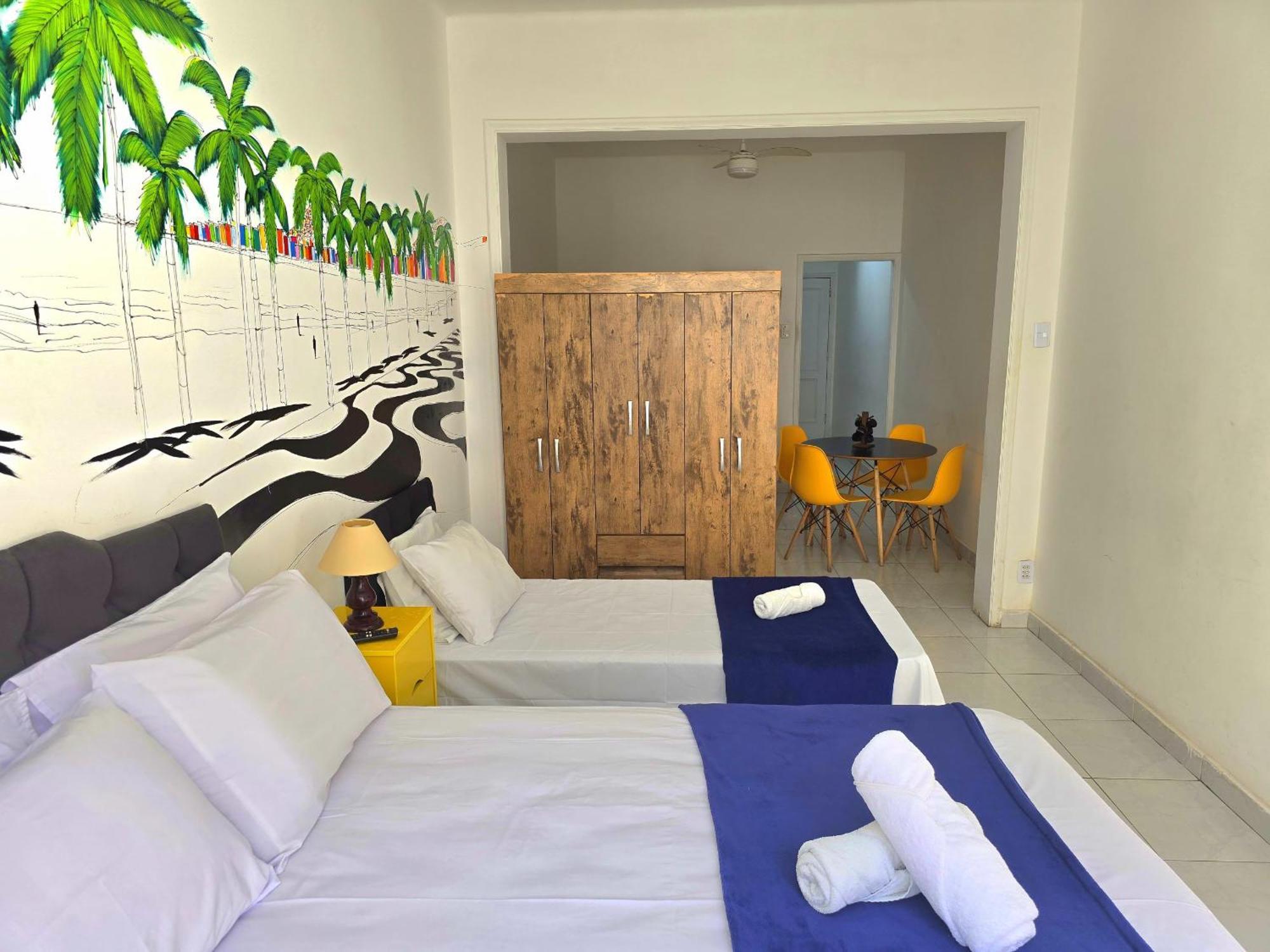 Qto E Sala, Smart Tv, Wi-Fi, Ar-Cond, Praia De Copacabana Rio de Janeiro Eksteriør billede