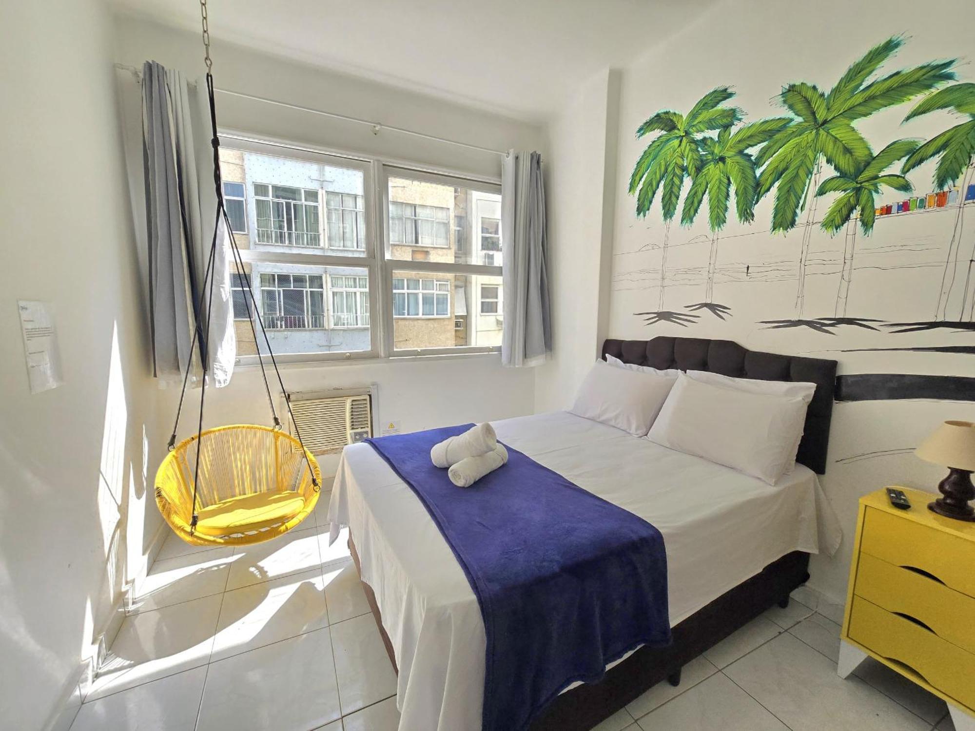 Qto E Sala, Smart Tv, Wi-Fi, Ar-Cond, Praia De Copacabana Rio de Janeiro Eksteriør billede